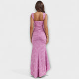 Μακρύ Φόρεμα με Κομψό και Εκλεπτυσμένο Κορσέ