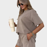 Casual Σετ με Μπλούζα και Παντελόνι Jogger