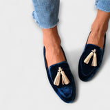 Μαρτίνα – Vintage εμπνευσμένα loafers με φούντες