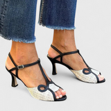 Iraida | Δίχρωμο Peep-Toe