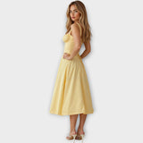 Μίντι Φόρεμα με Κορσέ