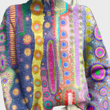 Πλεκτό Ζιβάγκο με Σχέδιο Ήλιου