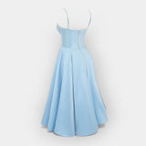 Κομψό Midi Φόρεμα με Στυλάτη Γραμμή