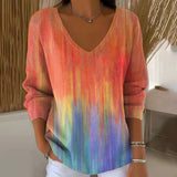 Μακρυμάνικη πλεκτή φούτερ