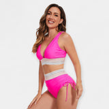 Ψηλόμεσο Μπικίνι με Ενίσχυση