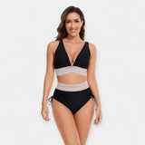 Ψηλόμεσο Μπικίνι με Ενίσχυση