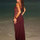 Giulia | Φόρεμα Fiamma από βελούδο