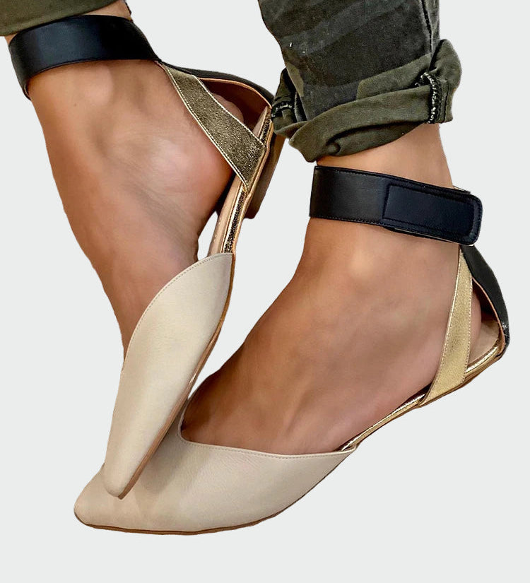 Κομψά χαμηλά πέδιλα