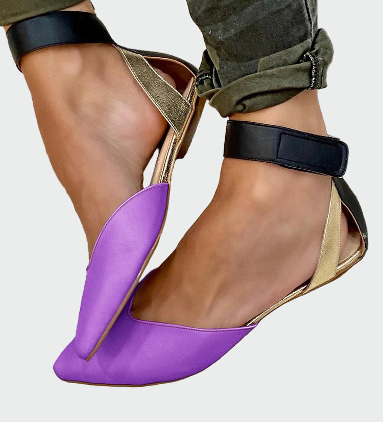 Κομψά χαμηλά πέδιλα