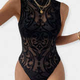 Σέξι Κορμάκι Κροκέ από Υφασμα