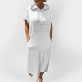 Καθημερινό Φόρεμα με Κουκούλα