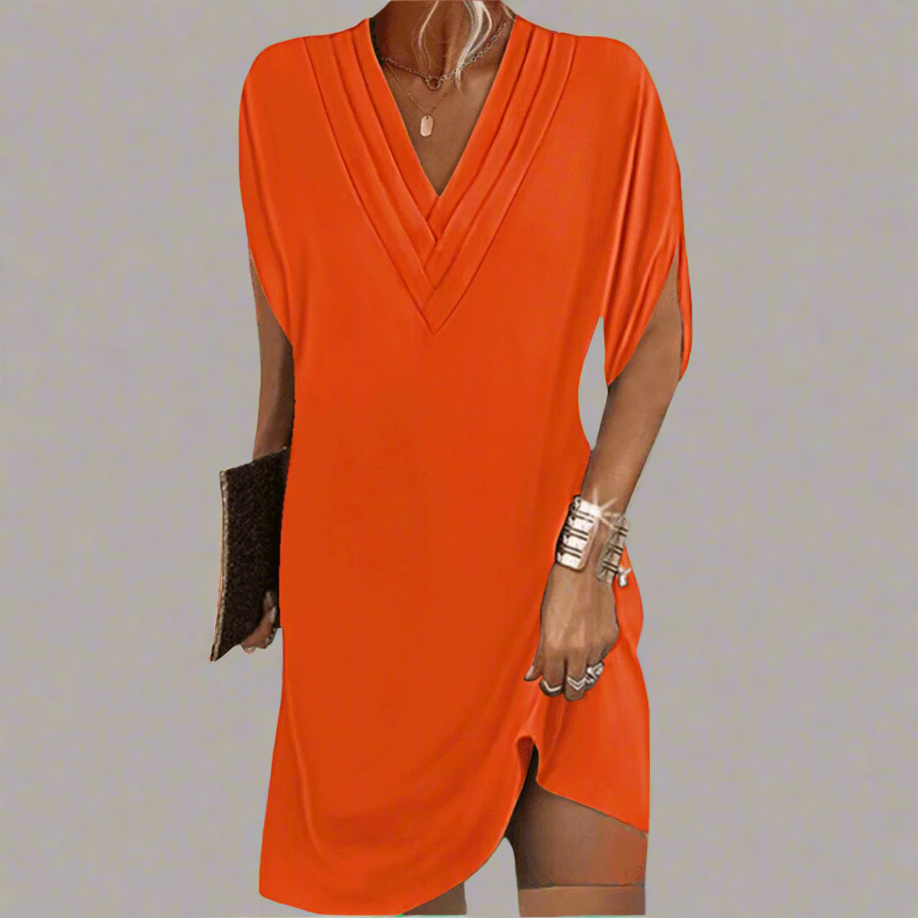 Κομψό φόρεμα από εκλεκτό ύφασμα