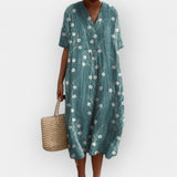 Λουλουδάτο Φόρεμα για Καλοκαιρινές Μέρες