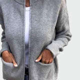 Πλεκτή Ζακέτα Βαμβακερή