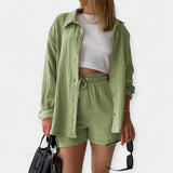 Δίχρωμο Καλοκαιρινό Σετ Τοπ και Σορτς