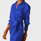 Μακρύ Φόρεμα για Επίσημες Περιστάσεις με Φιόγκο