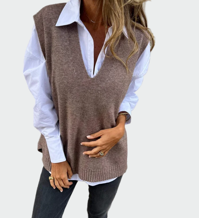 Πλεκτό Γιλέκο