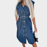 Καθημερινό τζιν φόρεμα