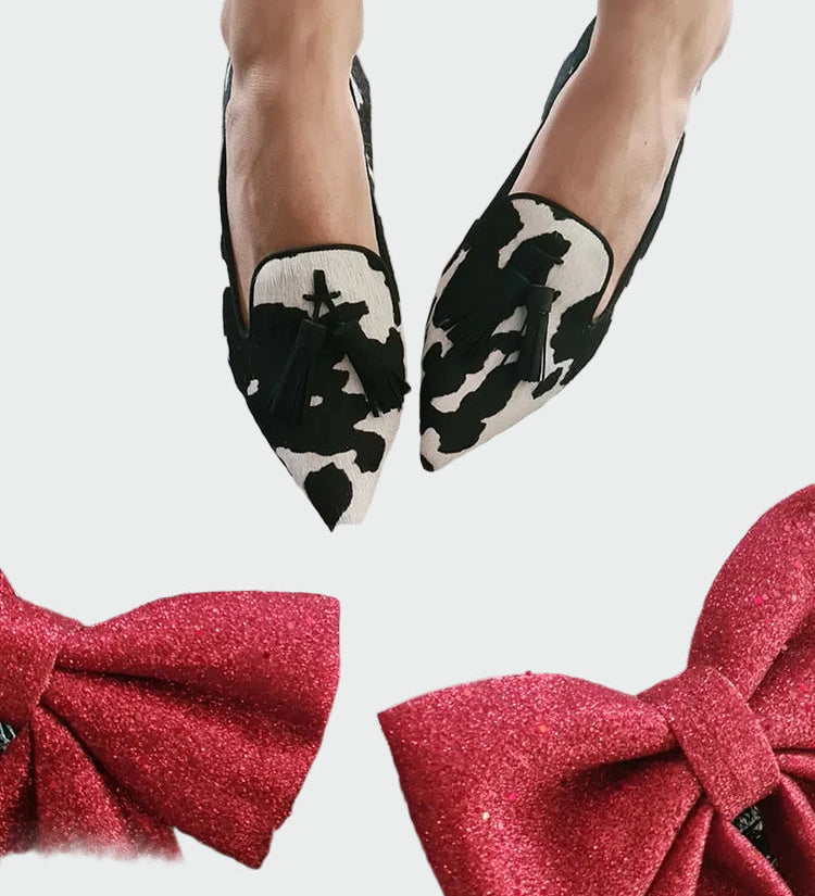 Μοκασίνι με μυτερή μύτη