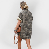 Ολόσωμη Φόρμα με Σχέδιο Λεοπάρ