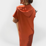 Καθημερινό Φόρεμα με Κουκούλα