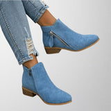 Ολίβια - Κλασικά vintage μποτάκια