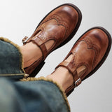 Ολίβια - Κομψά Δερμάτινα Παπούτσια