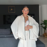 Σετ Ariane - Συμπλήρωμα μπλούζας με φερμουάρ και παντελόνι