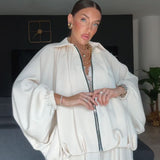 Σετ Ariane - Συμπλήρωμα μπλούζας με φερμουάρ και παντελόνι