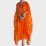 Καφτάνι Maxi Με Διάφανη Υφή