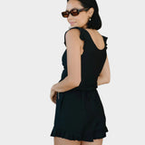 Μαγιό με Βολάν και Στήριξη Στήθους