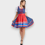 Φόρεμα Midi Dirndl | Γιορτινό Μήκος Midi | Oktoberfest