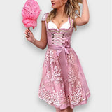 Βαυαρικό Dirndl Φόρεμα | Σχεδίαση χωρίς μανίκια | Oktoberfest