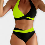 Μπικίνι με Σταυρωτό Λαιμό