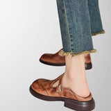 Ολίβια - Κομψά Δερμάτινα Παπούτσια