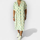 Αέρινο καλοκαιρινό φόρεμα με λαιμόκοψη