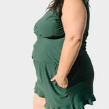 Μαγιό με Βολάν και Στήριξη Στήθους