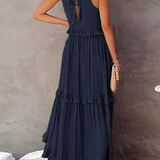 Mareike – Μάξι φόρεμα με βολάν