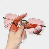 Κλασικά Ρετρό Γυαλιά Χωρίς Πλαίσιο