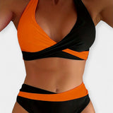 Μπικίνι με Σταυρωτό Λαιμό