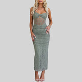 Veronica | Κομψό μάξι φόρεμα