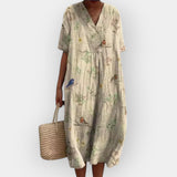 Λουλουδάτο Φόρεμα για Καλοκαιρινές Μέρες