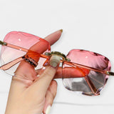 Κλασικά Ρετρό Γυαλιά Χωρίς Πλαίσιο