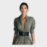 Πουκαμίσο φόρεμα με διαχρονική κομψότητα