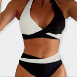 Μπικίνι με Σταυρωτό Λαιμό