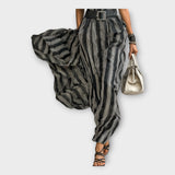 Μακρύ φόρεμα με minimal και εκλεπτυσμένη αισθητική