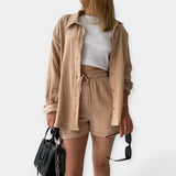 Δίχρωμο Καλοκαιρινό Σετ Τοπ και Σορτς