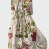 Μακρύ Βοτανικό Φόρεμα