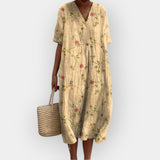 Λουλουδάτο Φόρεμα για Καλοκαιρινές Μέρες