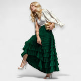 Κομψή Φούστα με Τούλι Διακοσμητική Λεπτομέρεια